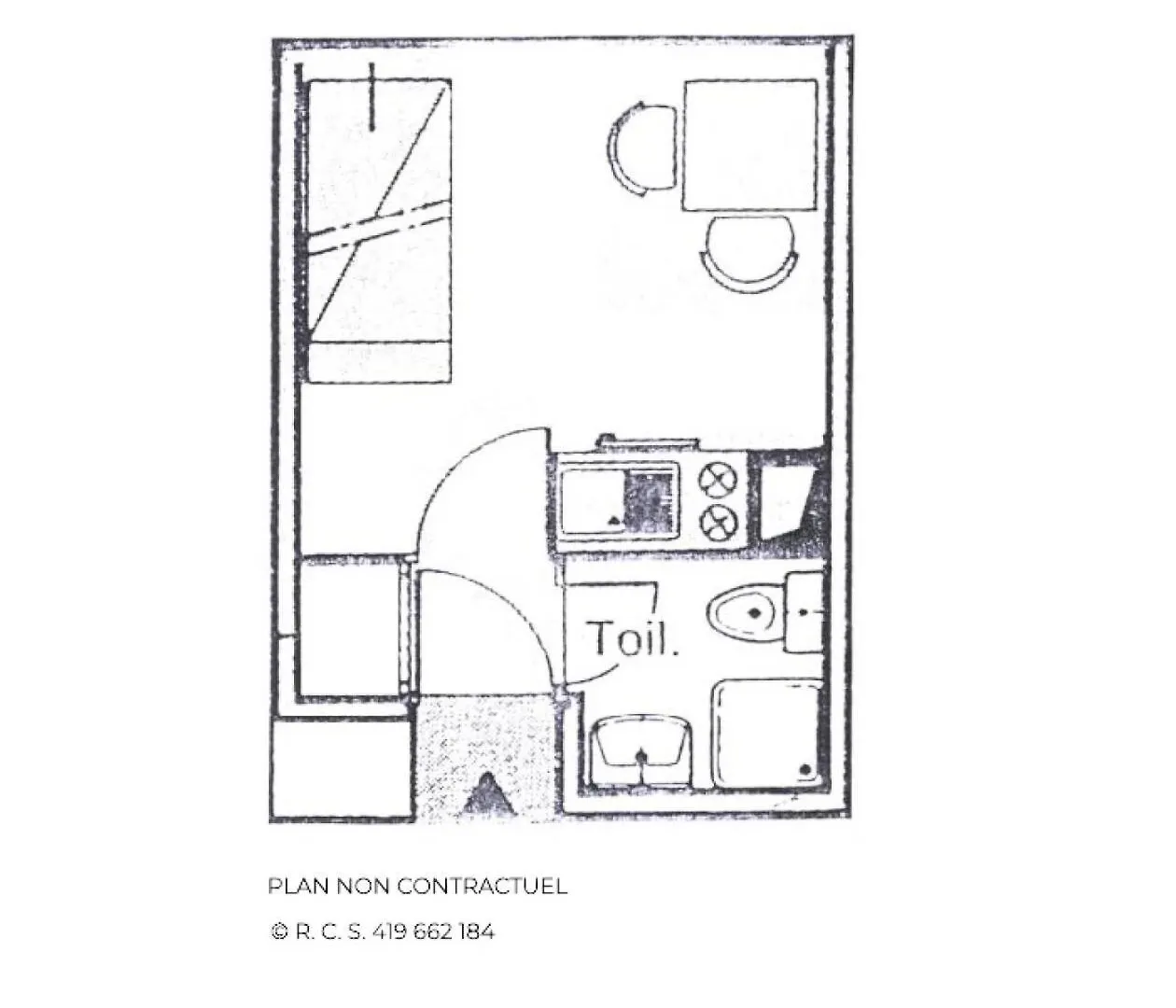 Residence Dorons - Studio Pour 2 Personnes 114 Saint-Martin-de-Belleville France